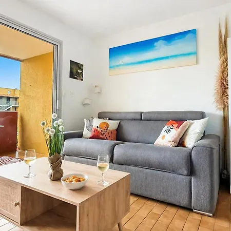 Apartament Le Cocon Bleu - T3, 6p, Pk, Clim - A 5 Min *