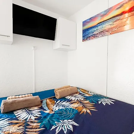 Le Cocon Bleu - T3, 6p, Pk, Clim - A 5 Min Apartament Agde
